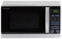 Sharp 800W Microwave with Grill R662SLM - Silver.